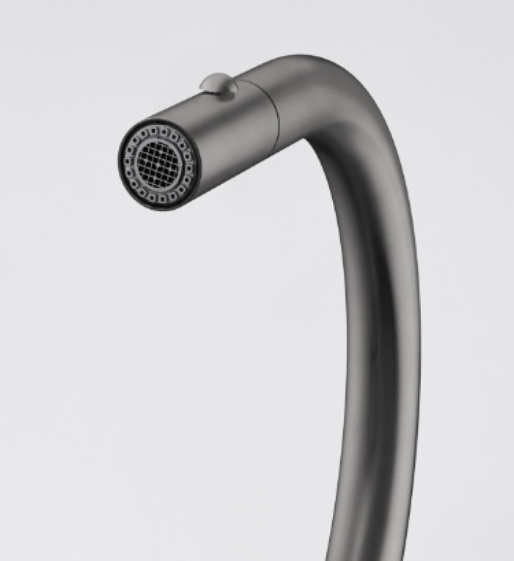 Franke Mythos Masterpiece Torneira de Cozinha Antracite com Bica em J e Bico Extensível - 115.0711.555