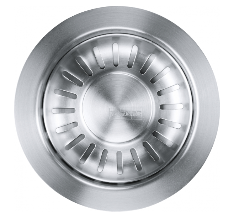 Conjunto de Descarte de Resíduos Franke com Botão de Pressão Giratório de Aço Inoxidável 112.0301.698