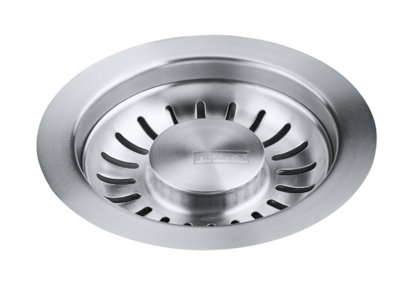 Conjunto de Descarte de Resíduos Franke com Botão de Pressão Giratório de Aço Inoxidável 112.0301.698