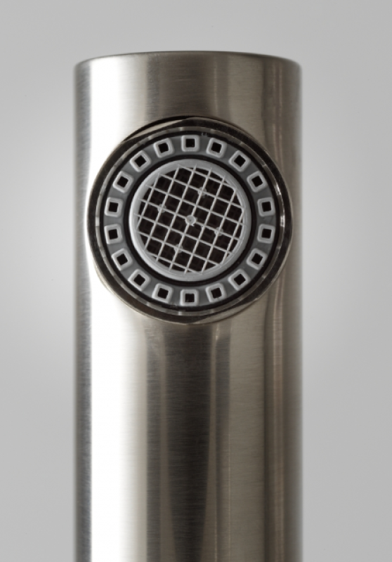 Franke Active Twist Misturador Monocomando Aparência de Aço Inoxidável com Bica Retrátil e Controle de Drenagem Integrado 115.0653.505