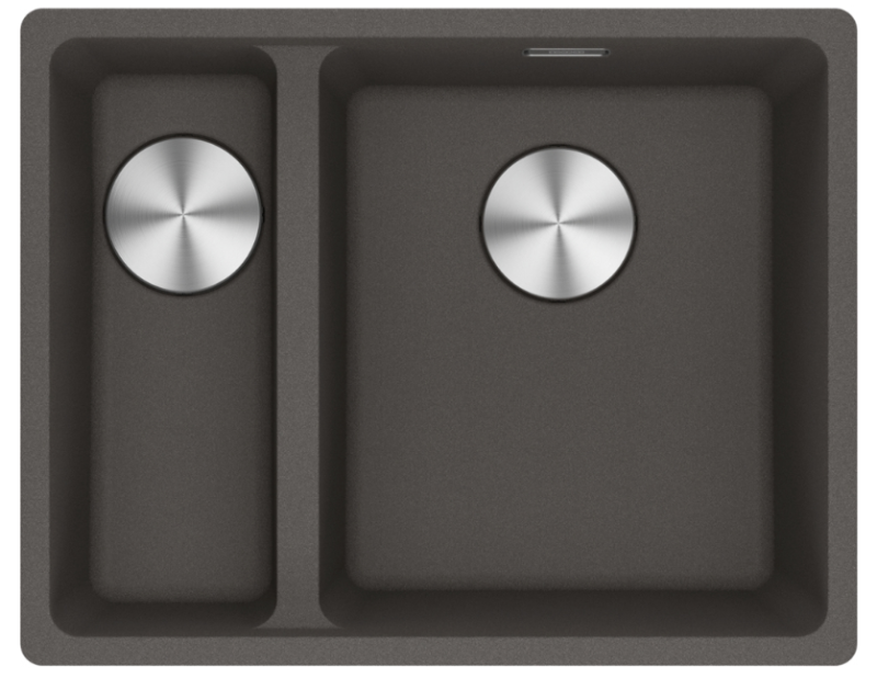 Franke Maris MRG 260-34-15 Fragranite Slate Grey Pia com Bacia à Direita Cinza Escuro de Embutir 135.0714.634