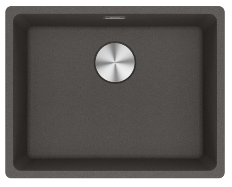 Franke Maris MRG 110-52 Fragranite Slate Grey Pia - Embutido, Cinza Escuro 125.0714.603