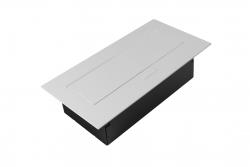 Tomada de móveis 2x tomada schuko, USB A+C, sem cabo, branco