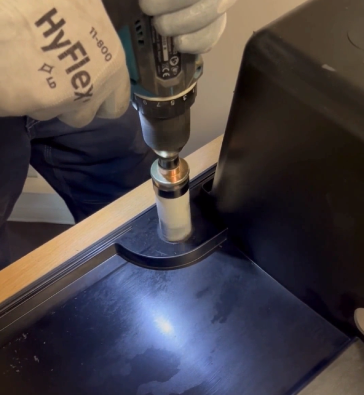 Conjunto de serras copo de aço carbono Hoegert, 14 peças.