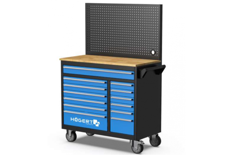 Armário de oficina Hoegert com painel de parede