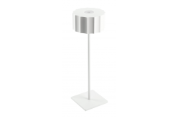 'Lâmpada de mesa LED AZELIA, 2,5W, 200lm, DC 5V, 1A, 4000 K, bateria 4000 mAh, dimmerizável, branco