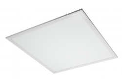 Luminária LED MODULAR, placa traseira, 60x60cm, 4000K, 28W, 4500lm, AC220-240V, PF>0,9, IP20, 5y