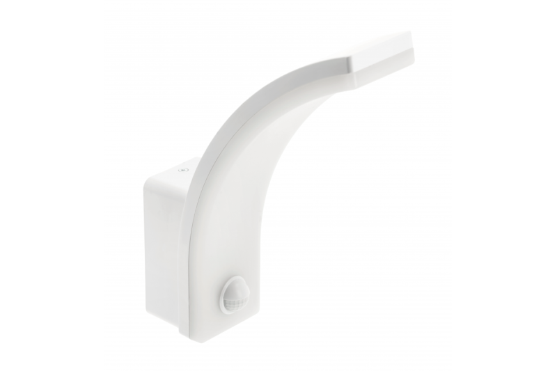 Agradável luminária LED com sensor de movimento, 20W, 1900lm, 4000K, AC220-240V, IP65, DIM, branco