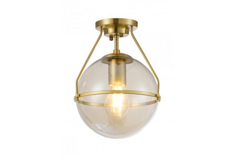 Luminária de teto DROP, 5376, CA 220-240 V, 50/60 Hz, 1*E27, máx. 25 W, diâmetro 21 cm, dourado