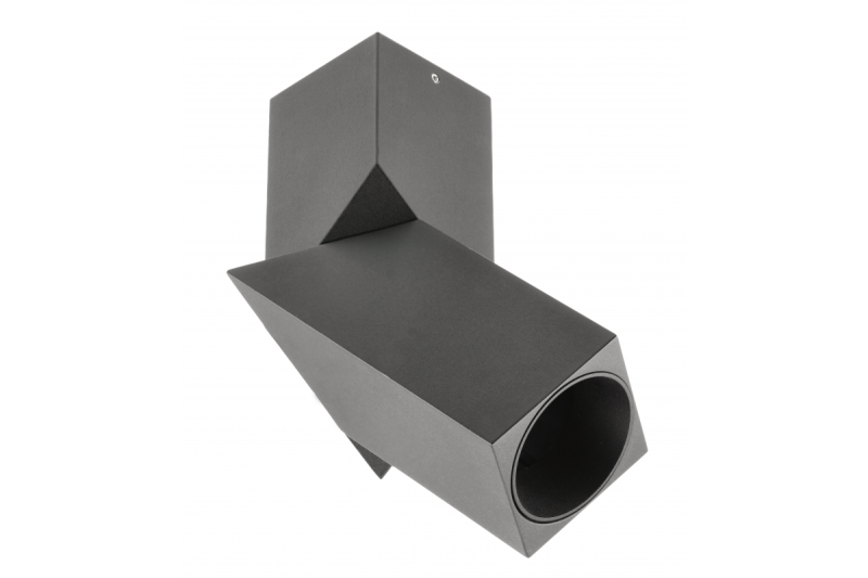 Luminária de teto VIRGO, máx. 250V, 50/60Hz, 57x57x152mm, IP20, máx. 20W, Quadrada, Preta