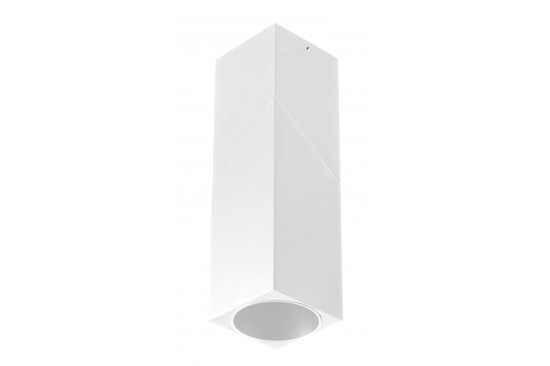 Luminária de teto VIRGO, máx. 250V, 50/60Hz, 57x57x152mm, IP20, máx. 20W, Quadrada, Branca