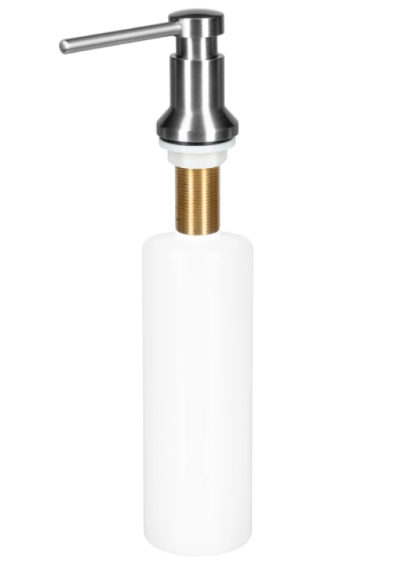 Ausmann Turt Dispensador de Sabão Embutido em Aço Inoxidável, recarregável por cima 1208969719