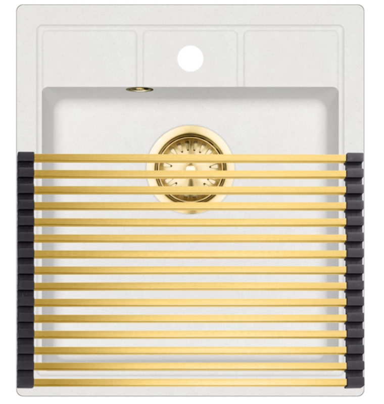 Ausmann Turt Goud Tapete Enrolável para Pia 28x45 cm 1208969725