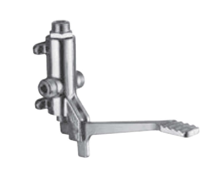 Linha de Pedal PB Torneira Misturadora de Pedal Cromada para Montagem na Parede 1208969754