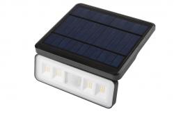 Luminária solar com sensor de movimento e crepúsculo DAVOS, LED, 1000lm, 4000K, 2000mAh, IP54, preto