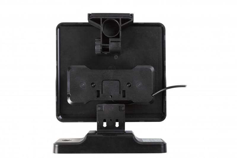 Luminária solar com sensor de movimento e crepúsculo DAVOS, LED, 1000lm, 4000K, 2000mAh, IP54, preto