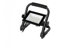 NELI Refletor Portátil, LED, 30W, 2700lm, 6400K, AC220-240V, IP65, cabo de 1,5m