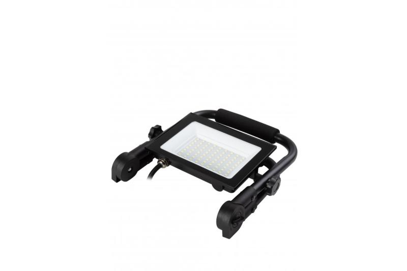 NELI Refletor Portátil, LED, 30W, 2700lm, 6400K, AC220-240V, IP65, cabo de 1,5m