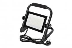 NELI Projetor Portátil, LED, 50W, 4500lm, 6400K, AC220-240V, IP65, cabo de 1,5m