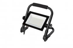NELI Projetor Portátil, LED, 50W, 4500lm, 6400K, AC220-240V, IP65, cabo de 1,5m