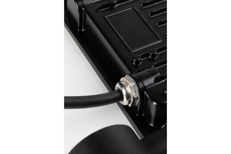 NELI Projetor Portátil, LED, 50W, 4500lm, 6400K, AC220-240V, IP65, cabo de 1,5m