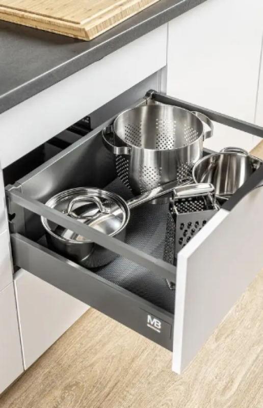 Decor Cutle Tapete Antiderrapante para Cozinha 480x5000mm Branco 1208969952