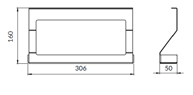 Epka Luxion Suporte de Ervas para Trilhos de Cozinha Metal Preto 1208969964