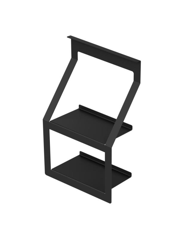 Conjunto de Trilhos de Cozinha Epka Luxion 80 cm com Acessórios de Metal com Fixação Oculta Preto 1208969982