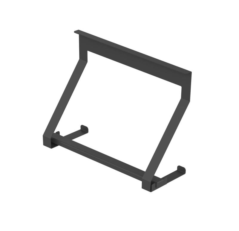 Epka Luxion Conjunto de Trilhos de Cozinha 80 cm com Acessórios de Metal com Fixação Oculta Preto 1208969994