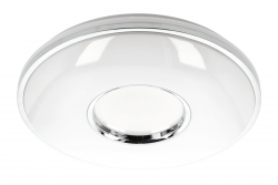 Lâmpada de teto SORI LED, Ø490mm, CCT, 48W, 3840lm, AC180-250V, 50/60 Hz, PF>0,9, IP54, controle remoto, branco, 3 anos de garantia.