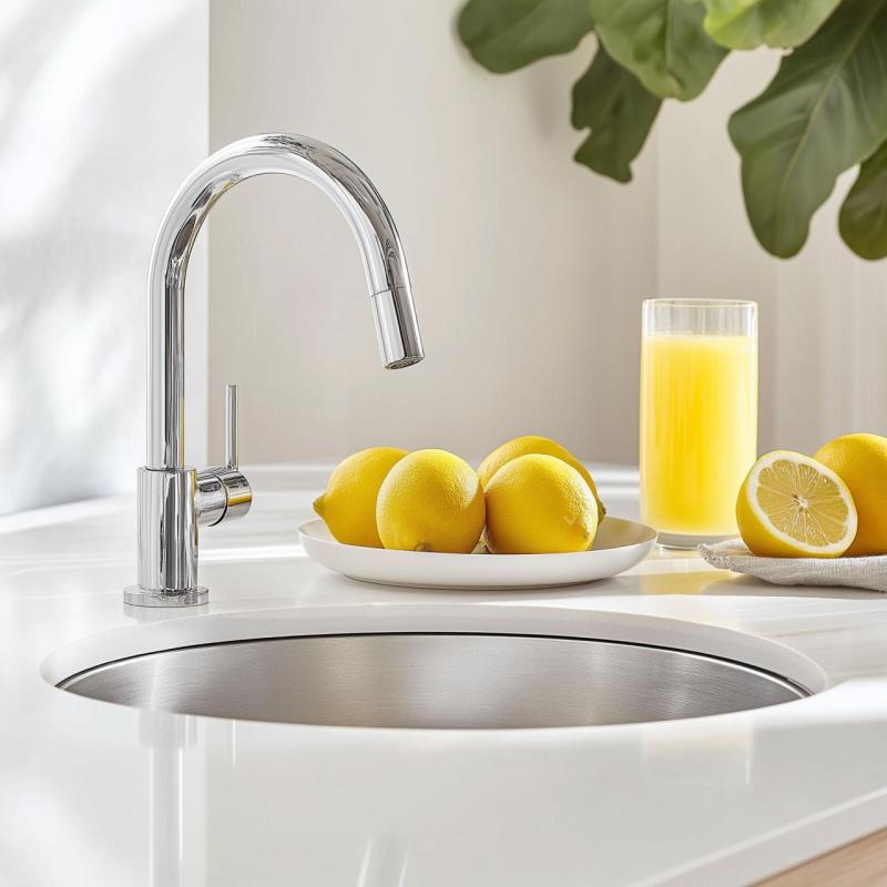 Banka U18380 Pia redonda em aço inoxidável 45 cm para encastrar 1208970056