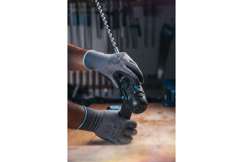 HÖGERT potente parafusadeira sem fio 18V para madeira e metal.