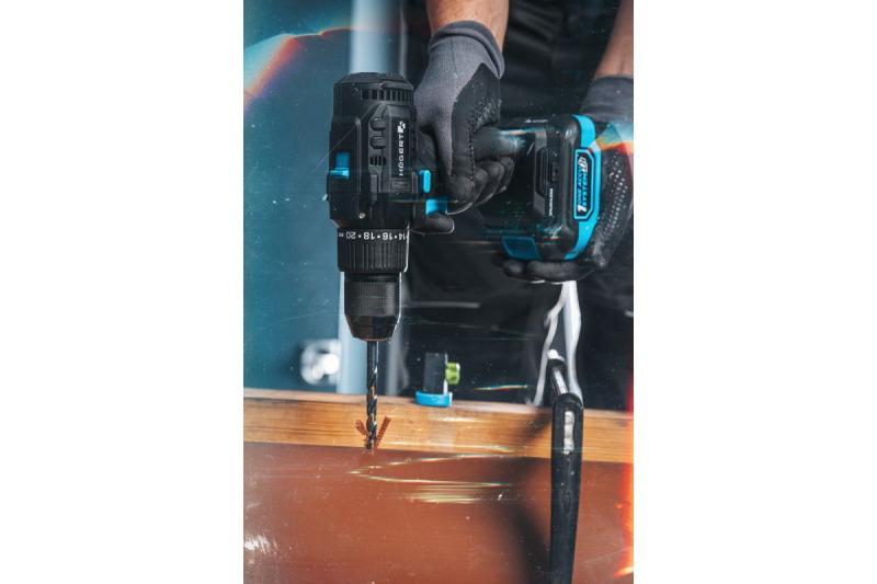 Högert Brushless parafusadeira a bateria 18V para madeira, metal