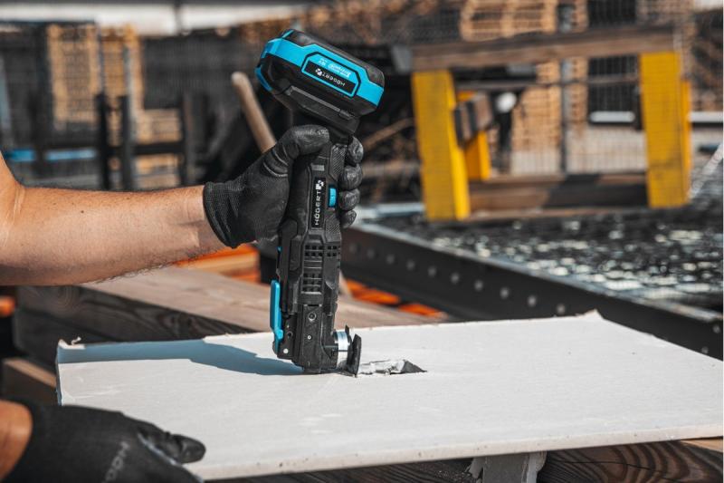 HÖGERT potente ferramenta multifuncional sem fio, 18V, sem bateria.