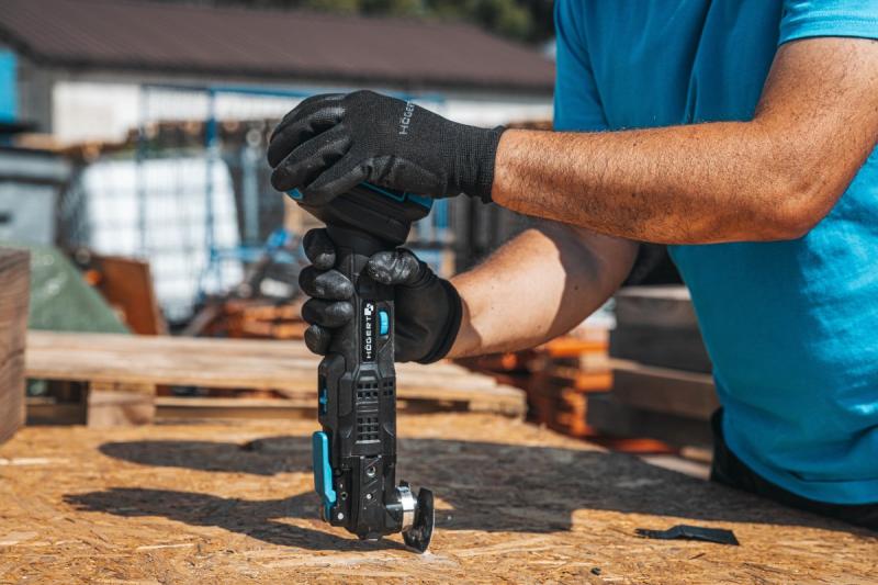 HÖGERT potente ferramenta multifuncional sem fio, 18V, sem bateria.