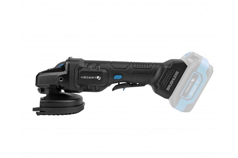 HÖGERT Rebarbadora sem fio com interruptor de pedal, 125MM, 18V - sem bateria
