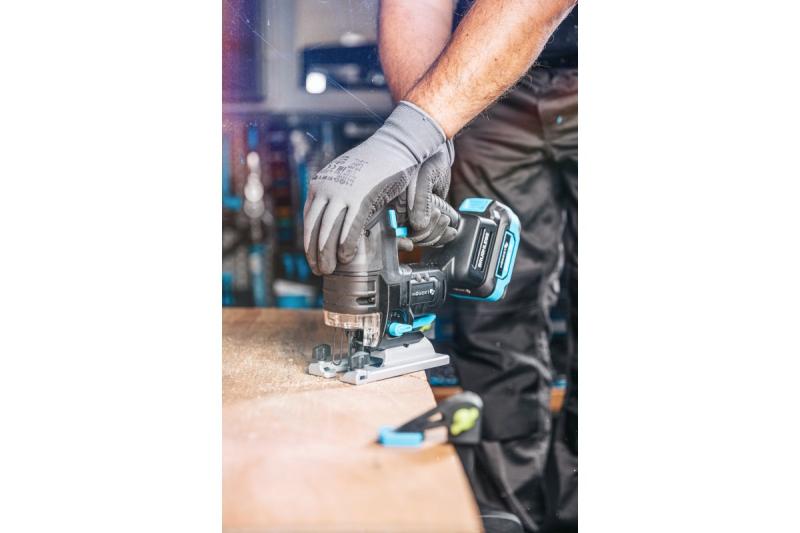 HÖGERT serra tico-tico a bateria, 18V, punho antivibração - sem bateria