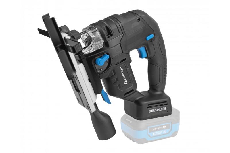 HÖGERT serra tico-tico a bateria, 18V, punho antivibração - sem bateria