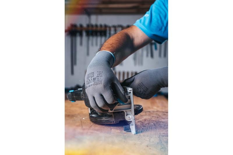 HÖGERT serra circular a bateria, 18V, sem bateria, conexão para aspirador de pó