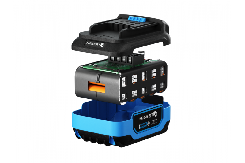HÖGERT bateria recarregável 4.0 Ah 18 V