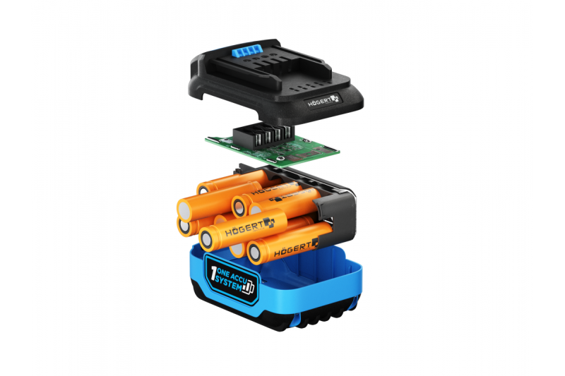 HÖGERT bateria recarregável 4.0 Ah 18 V