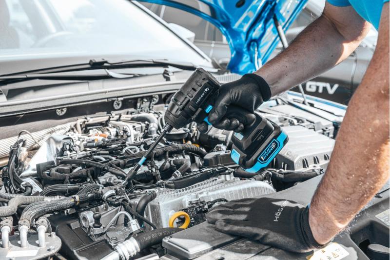 Conjunto de chaves de impacto HÖGERT 200 Nm 18V com motor sem escovas