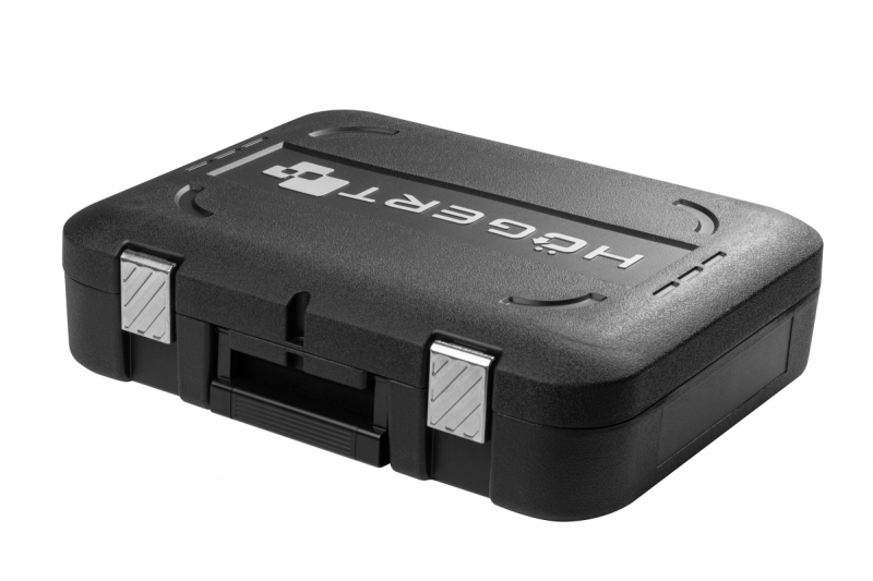 HÖGERT conjunto de furadeira a bateria, 18V, OneAccuSystem, com bateria, carregador em estojo.