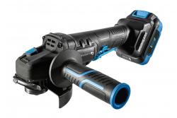 HÖGERT Rebarbadora sem fio com interruptor de pala, 125MM, 18V - Conjunto (bateria, carregador, acessórios)