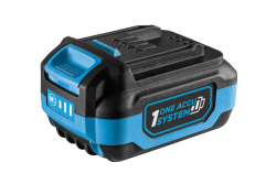 HÖGERT Rebarbadora sem fio com interruptor de pala, 125MM, 18V - Conjunto (bateria, carregador, acessórios)