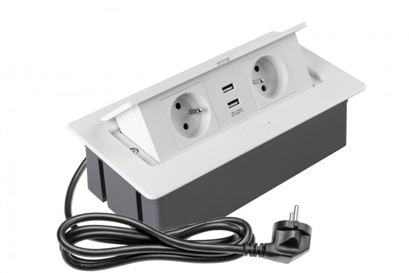 Módulo de tomada extensível suave.