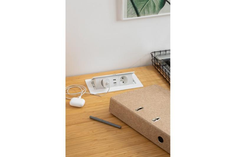 Módulo de tomada extensível suave.