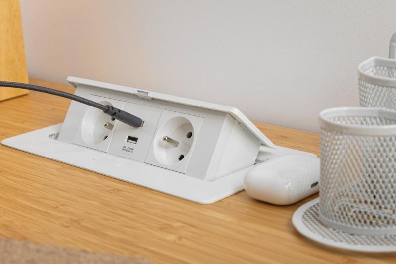 Módulo de tomada extensível suave.