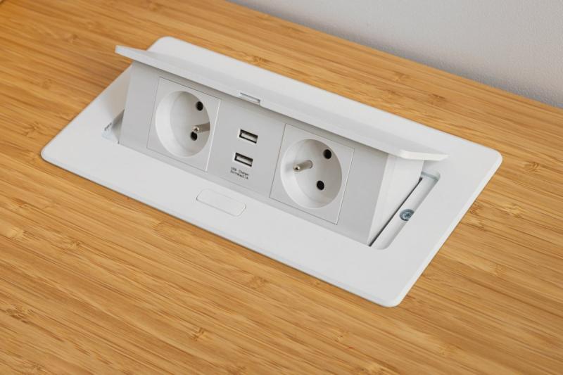 Módulo de tomada extensível suave.