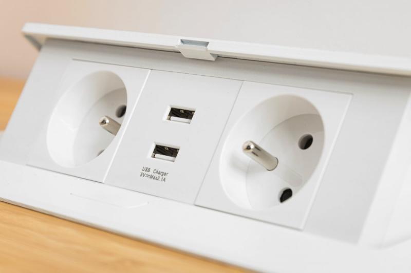 Módulo de tomada extensível suave.